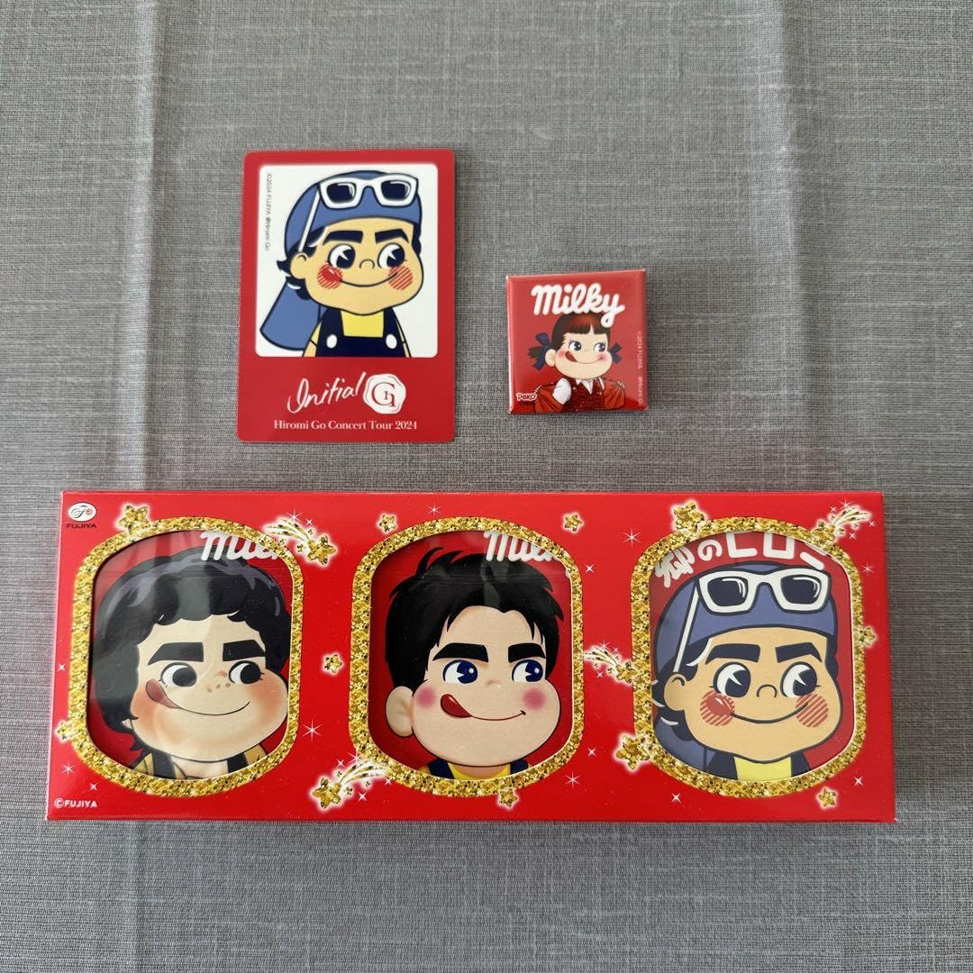 Amazon.co.jp: 郷ひろみ ヒロミルキー 缶バッチ トレーディングカード